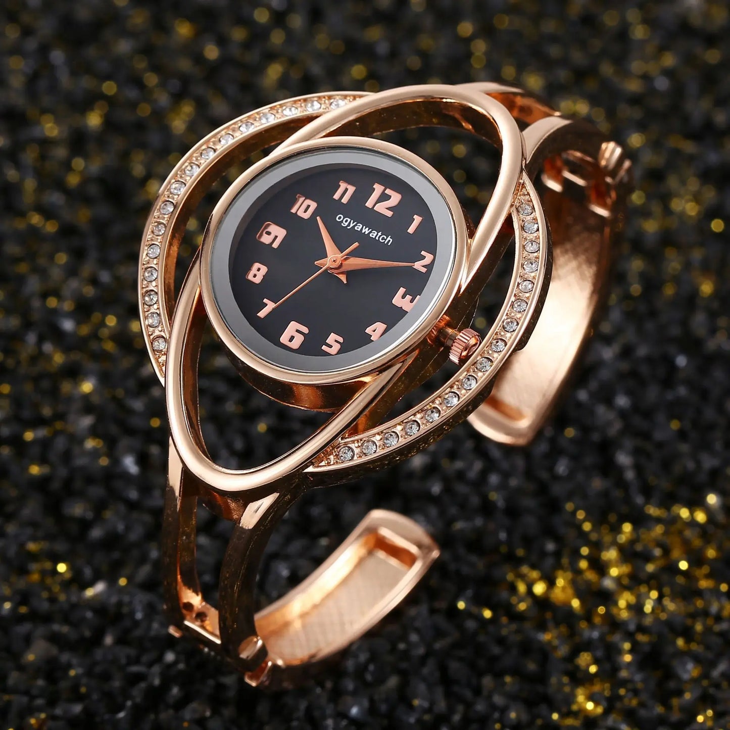 Women's Light Luxury Metal Bracelet Watch