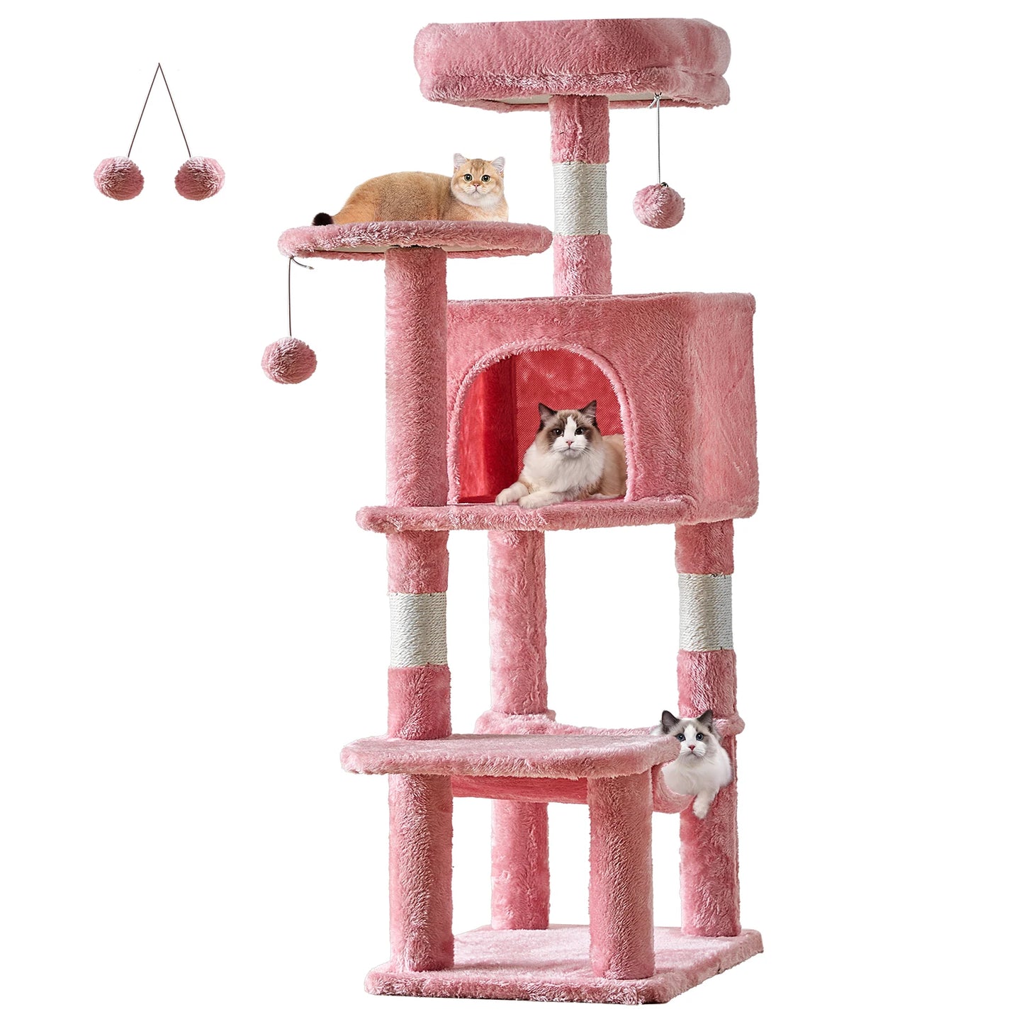Cat Tree Tall Multi Cat Climbing Tower