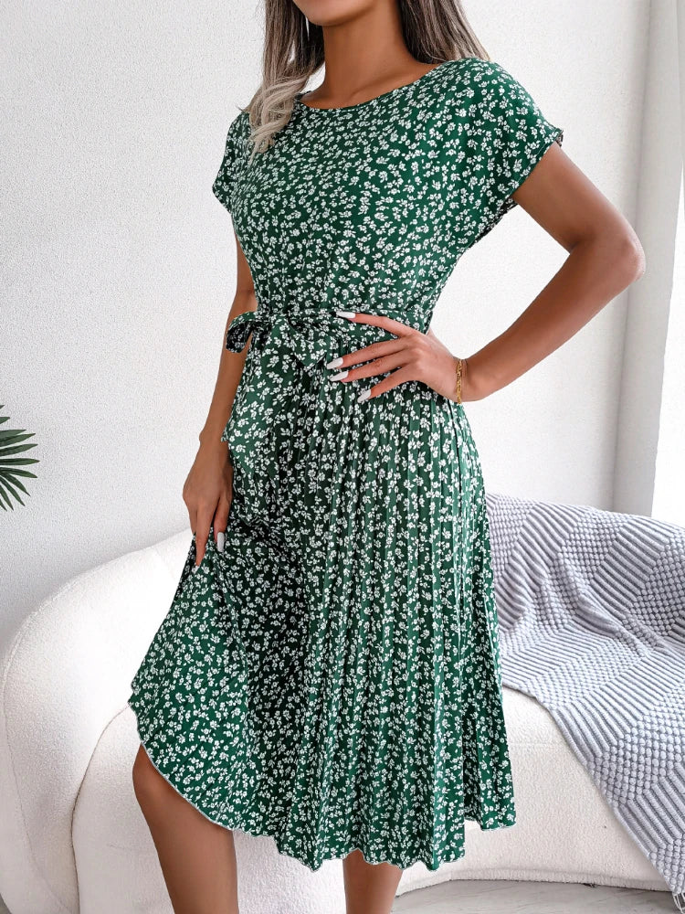 Women's Short Sleeve Summer Dress