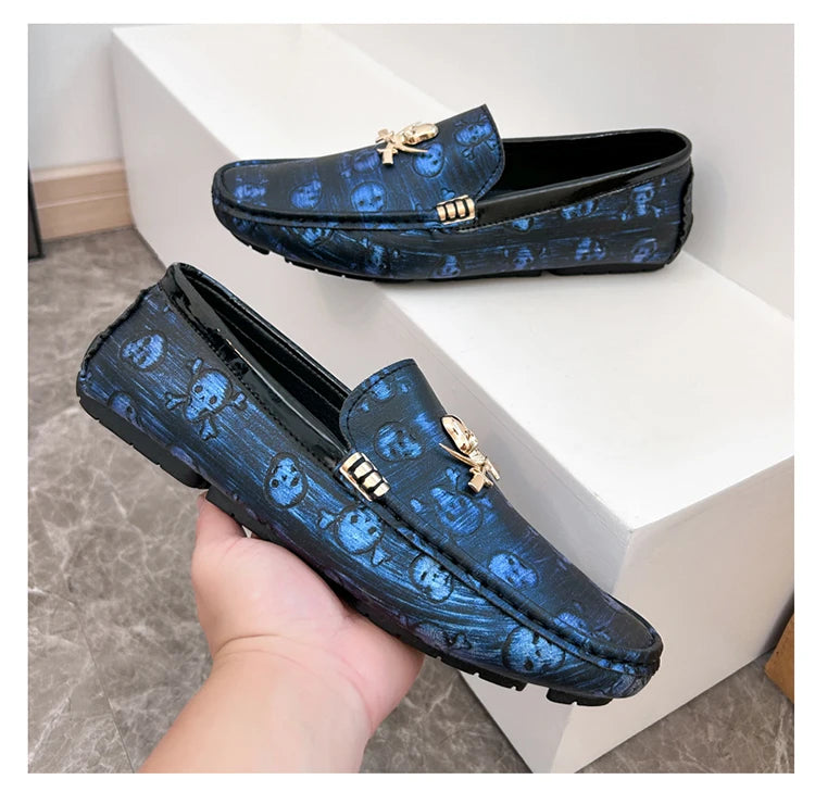 Men's High-Quality Genuine Leather Versatile Shoes Loafers
