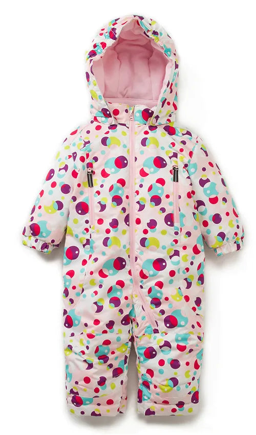 Baby Polka Dot Windproof Waterproof Romper