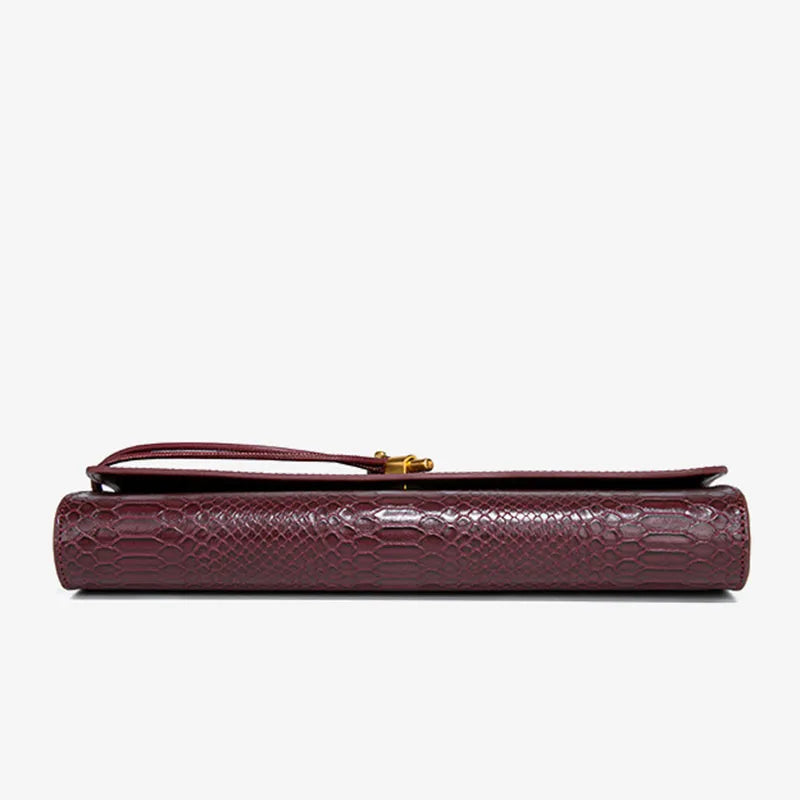 Women's PU Leather Top Handle Long Purse