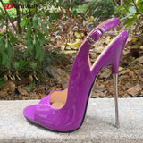 Women's 16cm High Heels Peep Toe Sandals Pumps