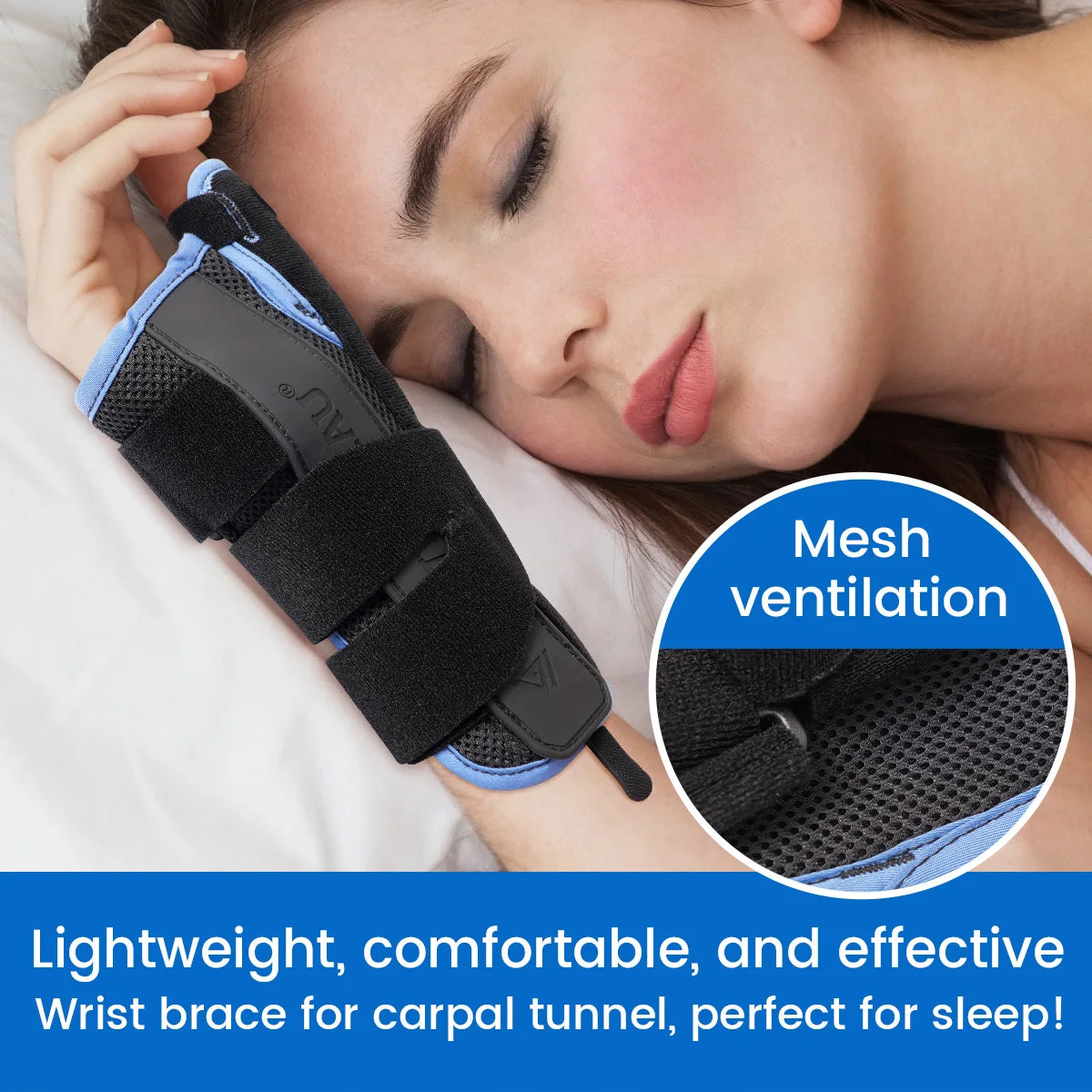 Wrist Brace Thumb Support Breathable Sprain Hand Fixation