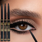 Long Lasting Waterproof Black Eyeliner Pencil