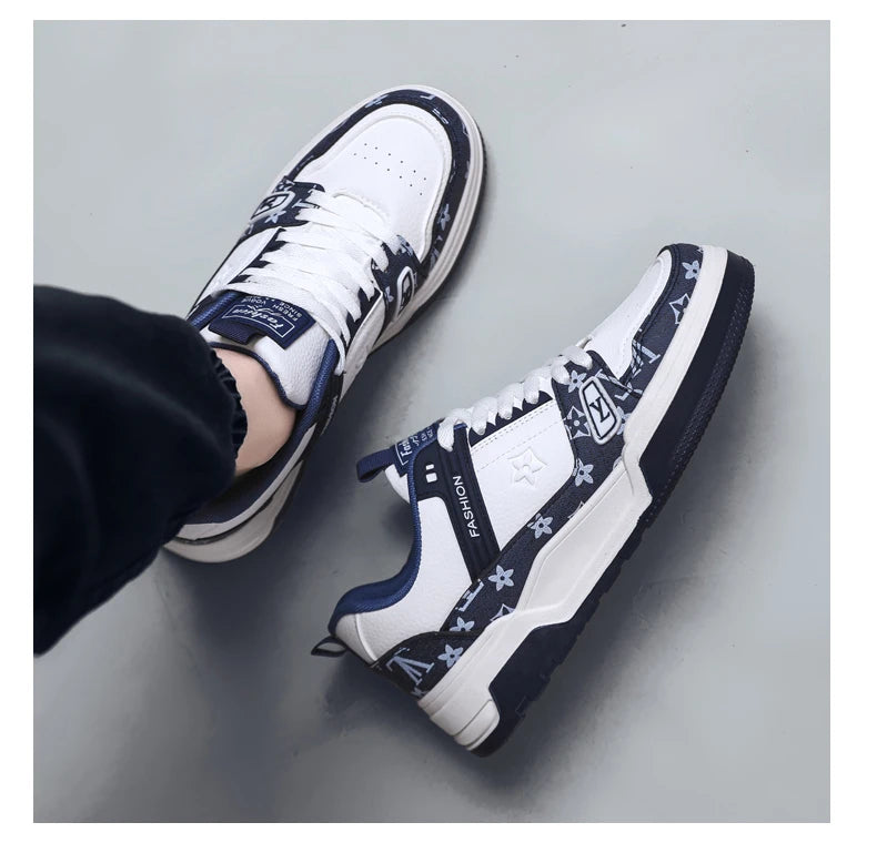 Men's Street Style Skateboard Comfortable Platform Sneakers