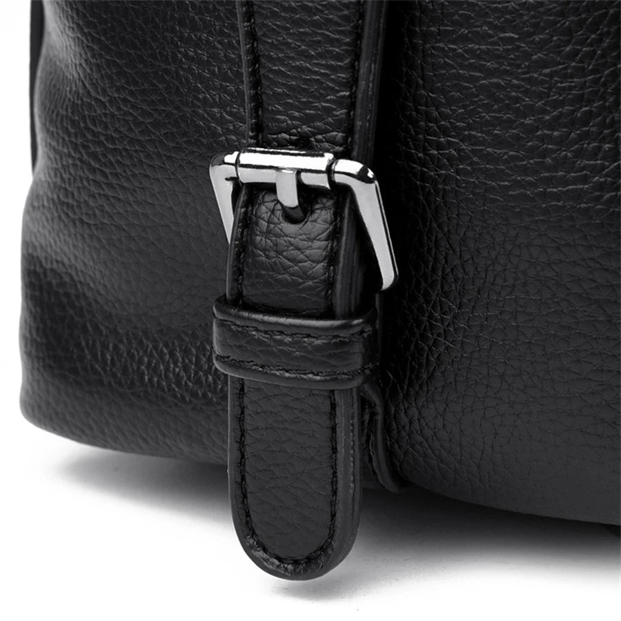 Woman's Luxury Designer Trendy Large Capacity Leather Handbag