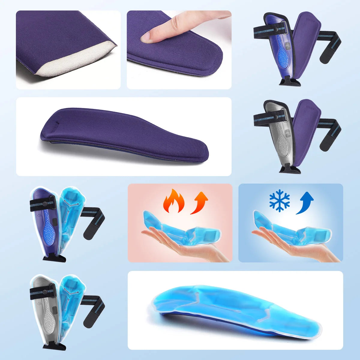 Ankle Splint Brace Foot Support Fracture Sprain Adjustable