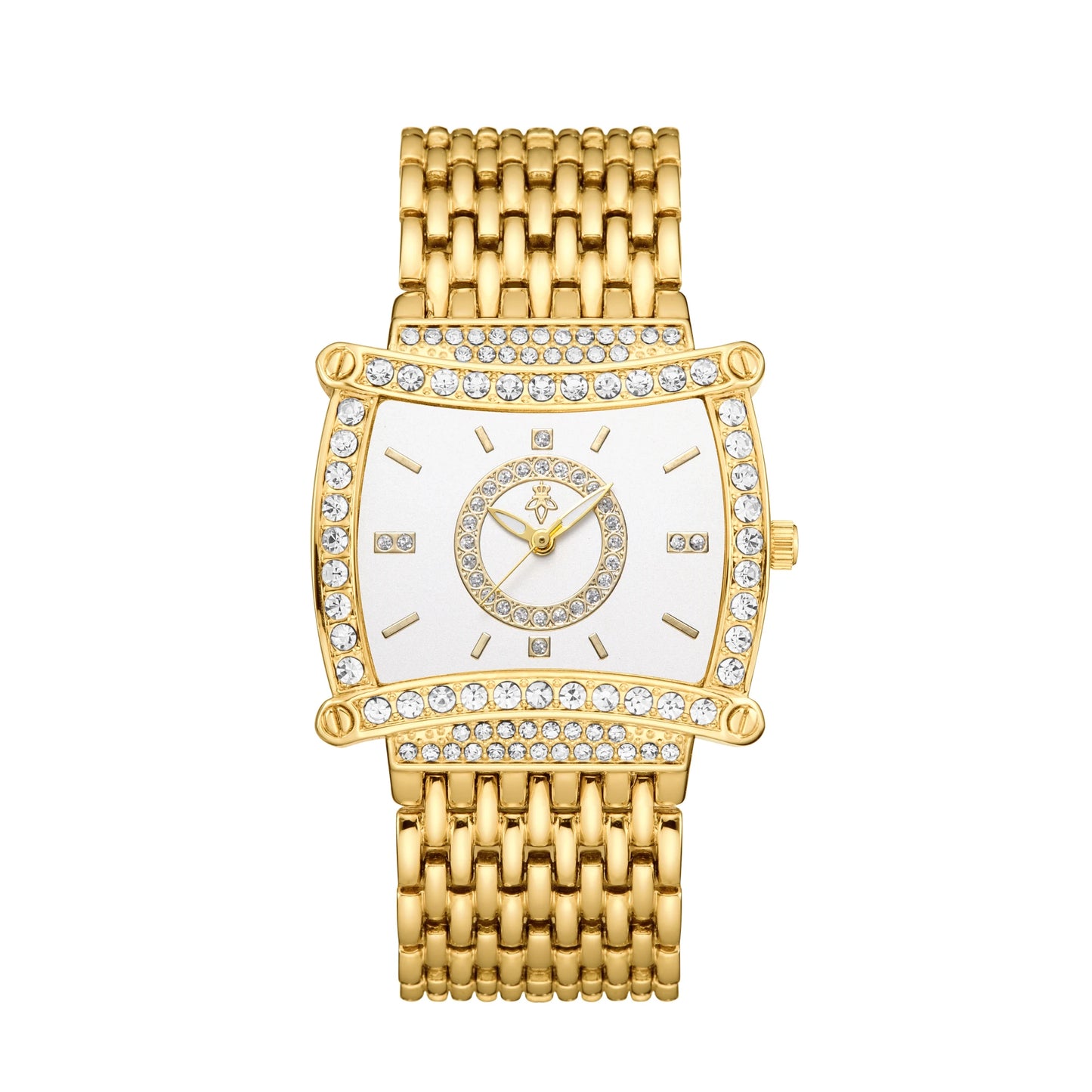 Women's Luxury Diamond-Set Dial Water Resistant Quartz Bracelet Watch