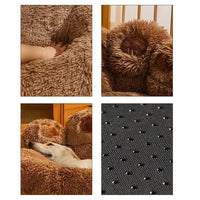 Dog Cat Plush Large Sleeping Bed Sofa Blanket