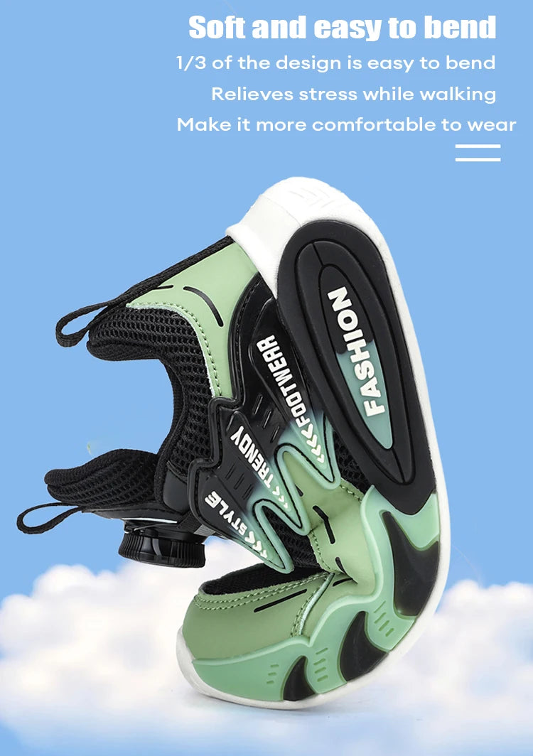 Kids' Breathable Lightweight Mesh Sneakers