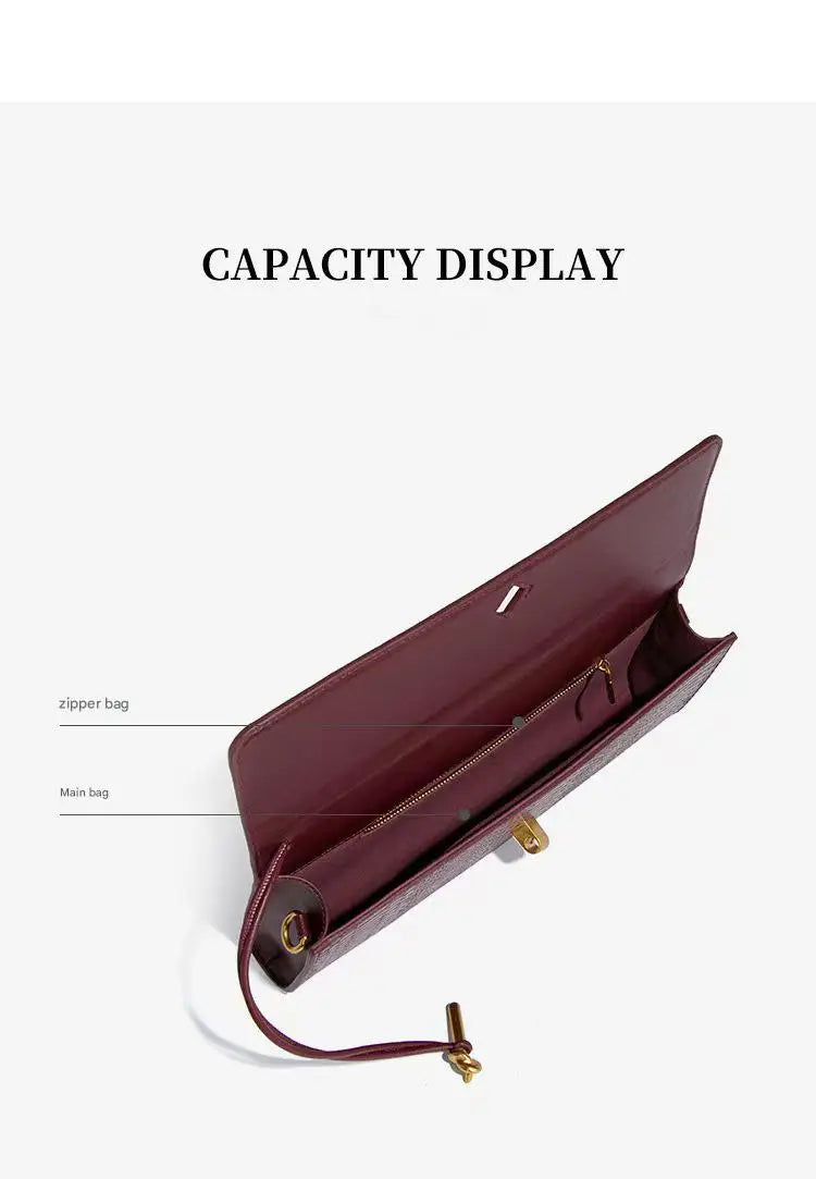 Women's PU Leather Top Handle Long Purse
