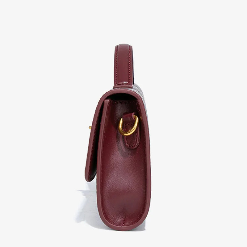 Women's PU Leather Top Handle Long Purse