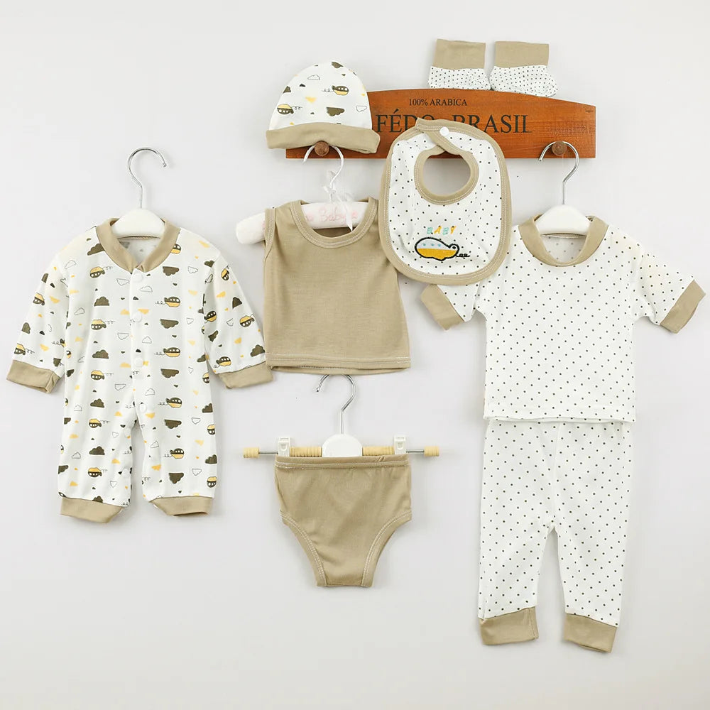 Baby Newborn 8Pcs Outfit Set