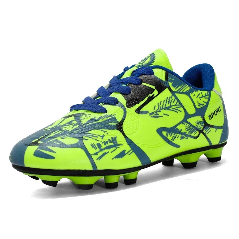 Men Kids Ultralight Non Slip Grass Soccer Cleats Boots