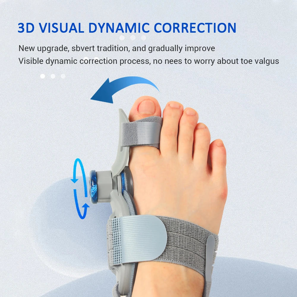 Toe Adjuster Orthotics Bone Thumb Adjustable Tool Care