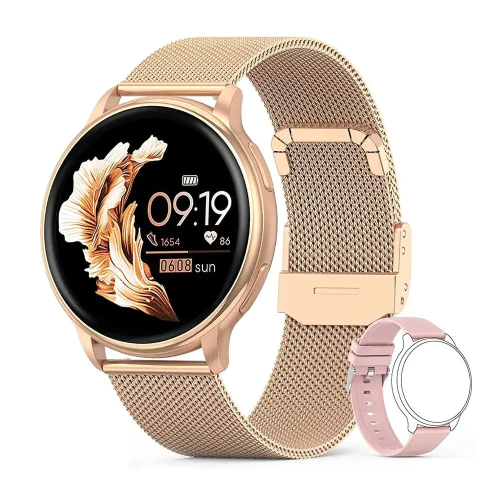 Bluetooth Call Fitness Tracker Heart Rate Sport Smartwatch
