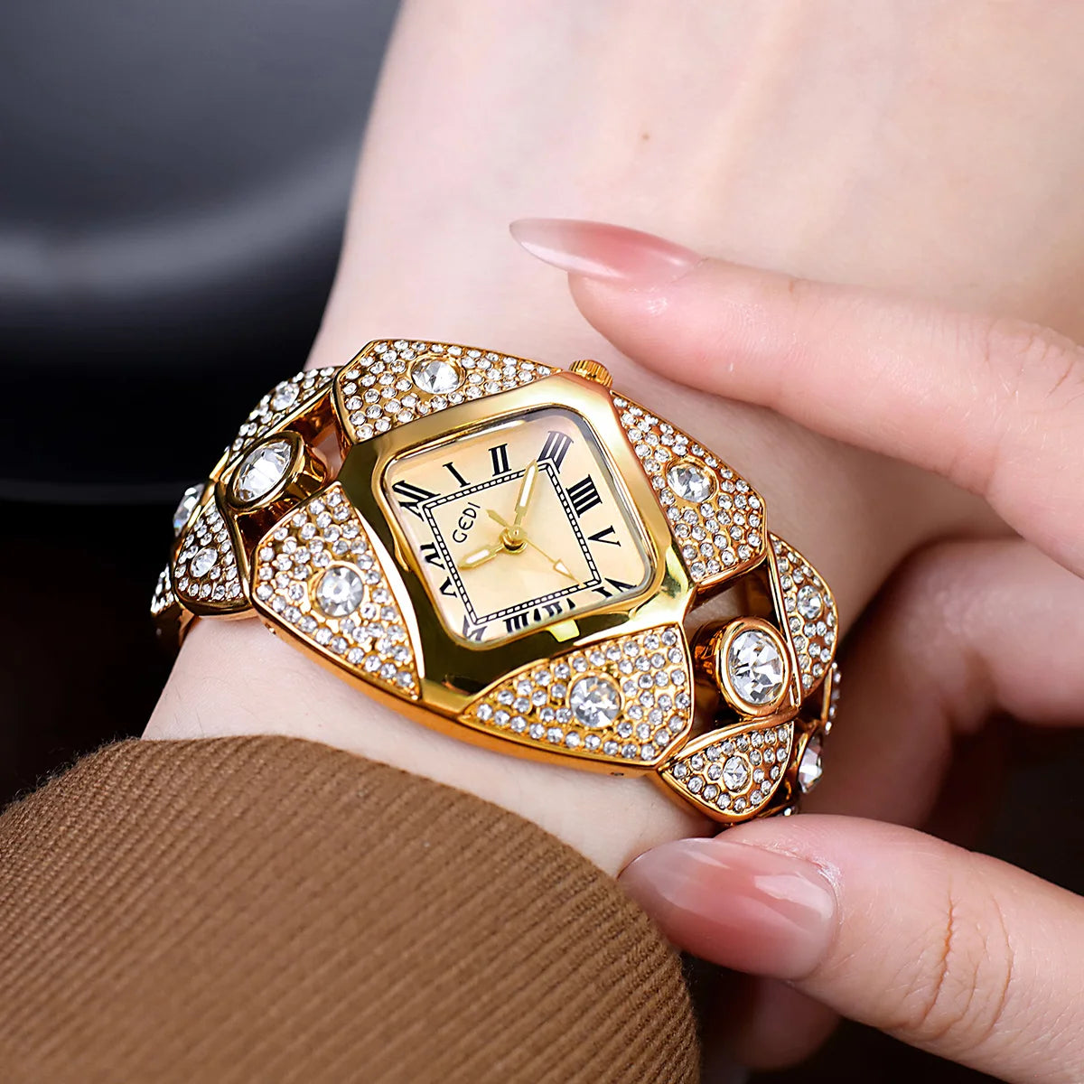 Women's Light Diamond Waterproof Watch