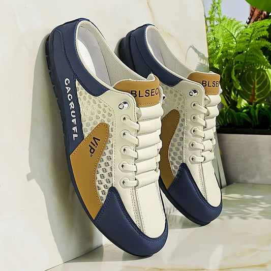 Men's Slip Ons Comfortable Breathable Stylish Half Slippers