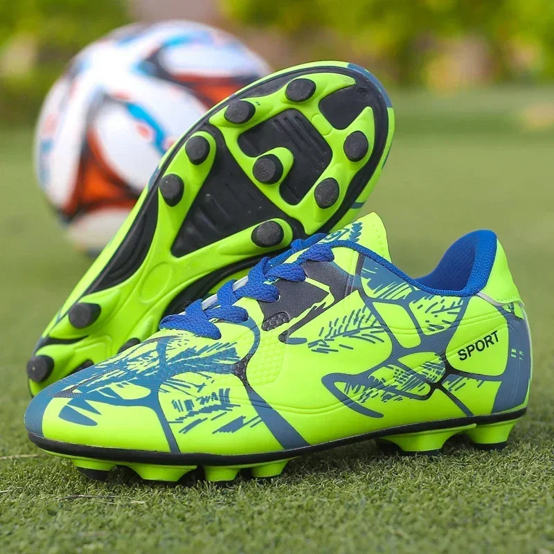 Men Kids Ultralight Non Slip Grass Soccer Cleats Boots