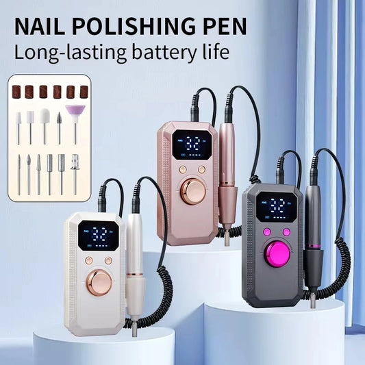 Rechargeable Electric Nail Filer Cordless Filer