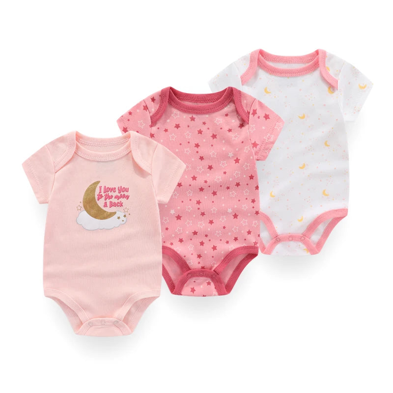 Baby Newborn Cotton Short Sleeve Bodysuit