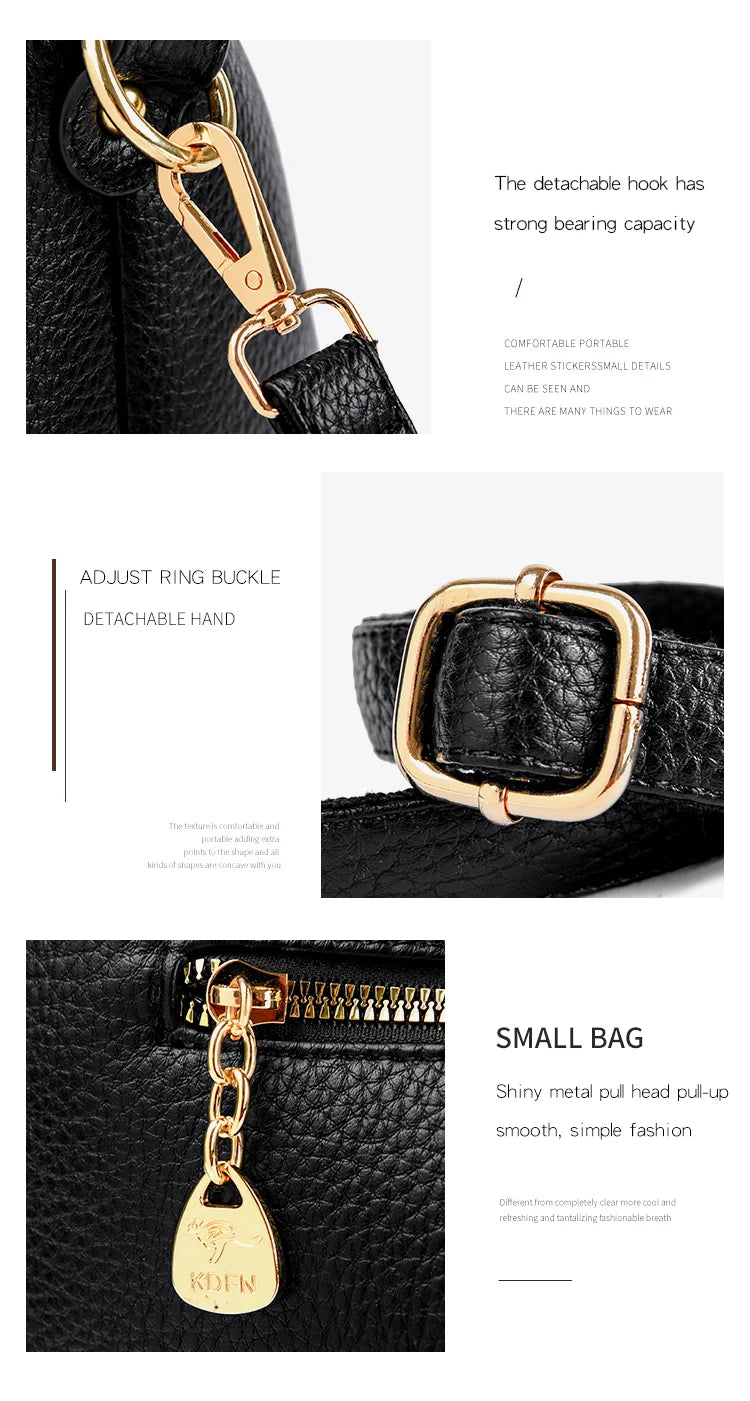 Women's High-Quality Soft Leather Shoulder Bag