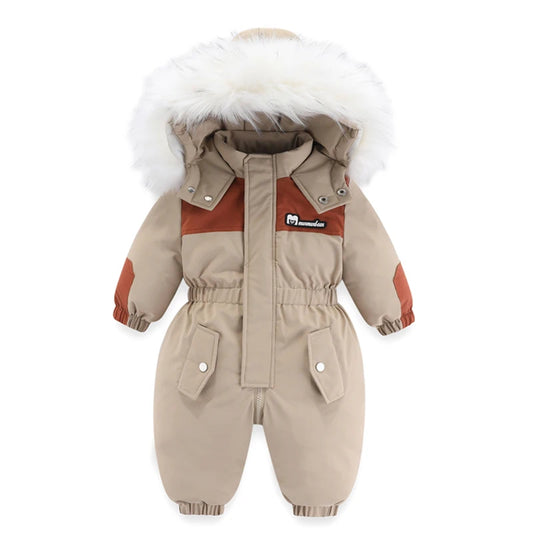 Baby Snow Waterproof Jumpsuit Suit