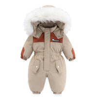 Baby Snow Waterproof Jumpsuit Suit