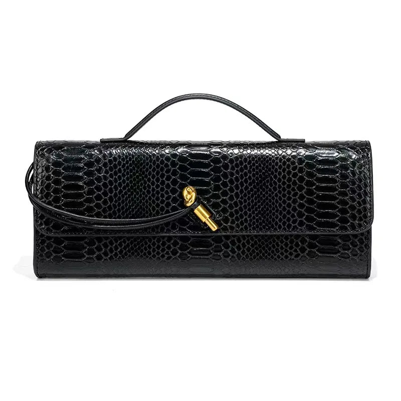 Women's PU Leather Top Handle Long Purse