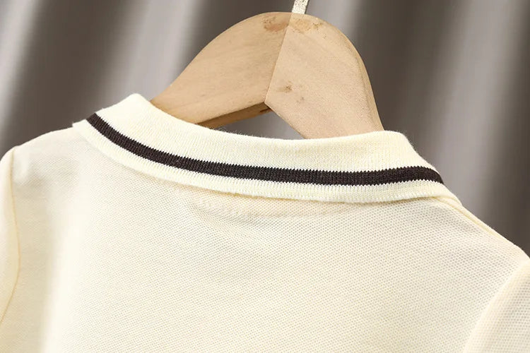 Kids' 2Pcs Cotton Short sleeve T-shirt Shorts Set