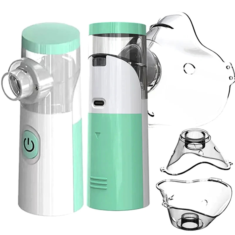 Handheld Portable Mesh Atomizer Silent Inhaler Nebulizer
