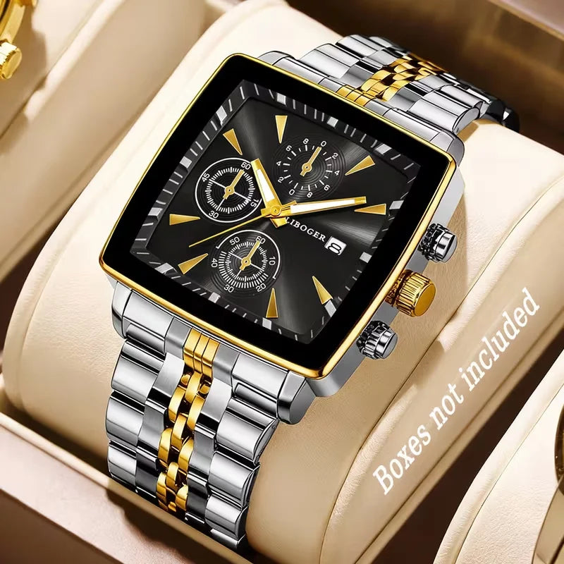 Men's Quartz Stainless Steel Wristwatch