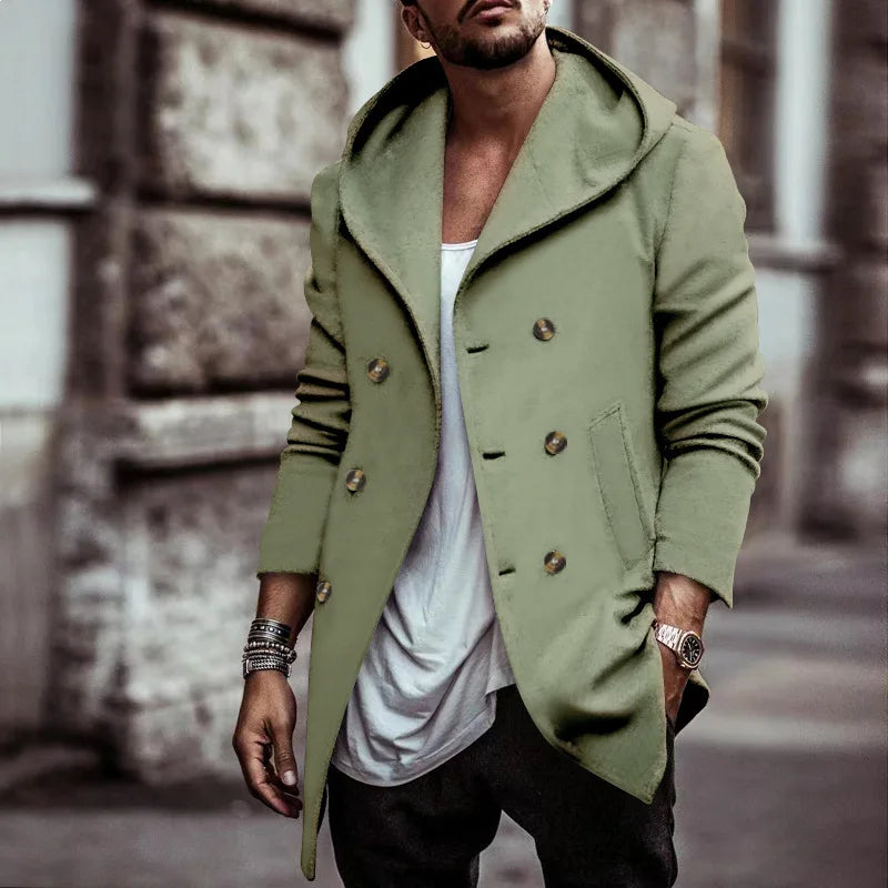 Men's Retro Commuter Single Breasted Lapel Jacket