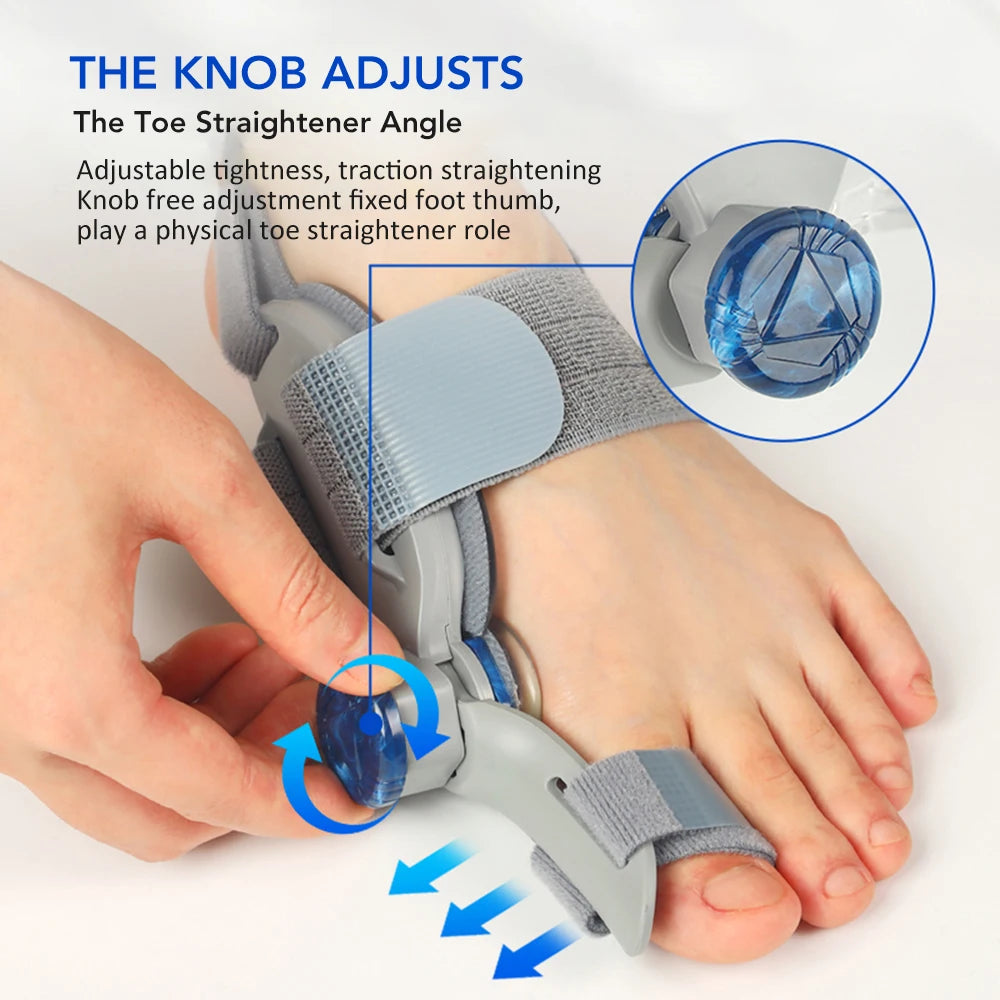 Toe Adjuster Orthotics Bone Thumb Adjustable Tool Care