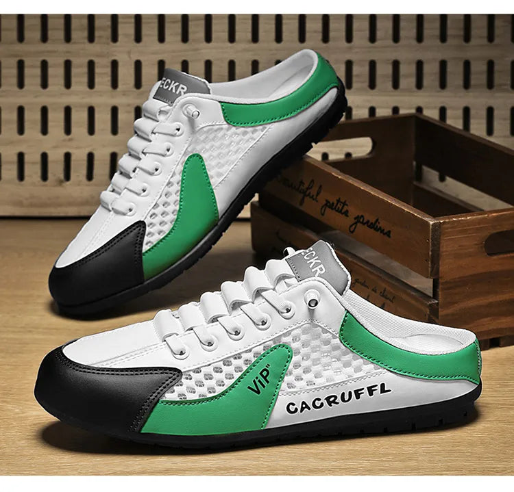 Men's Slip Ons Comfortable Breathable Stylish Half Slippers