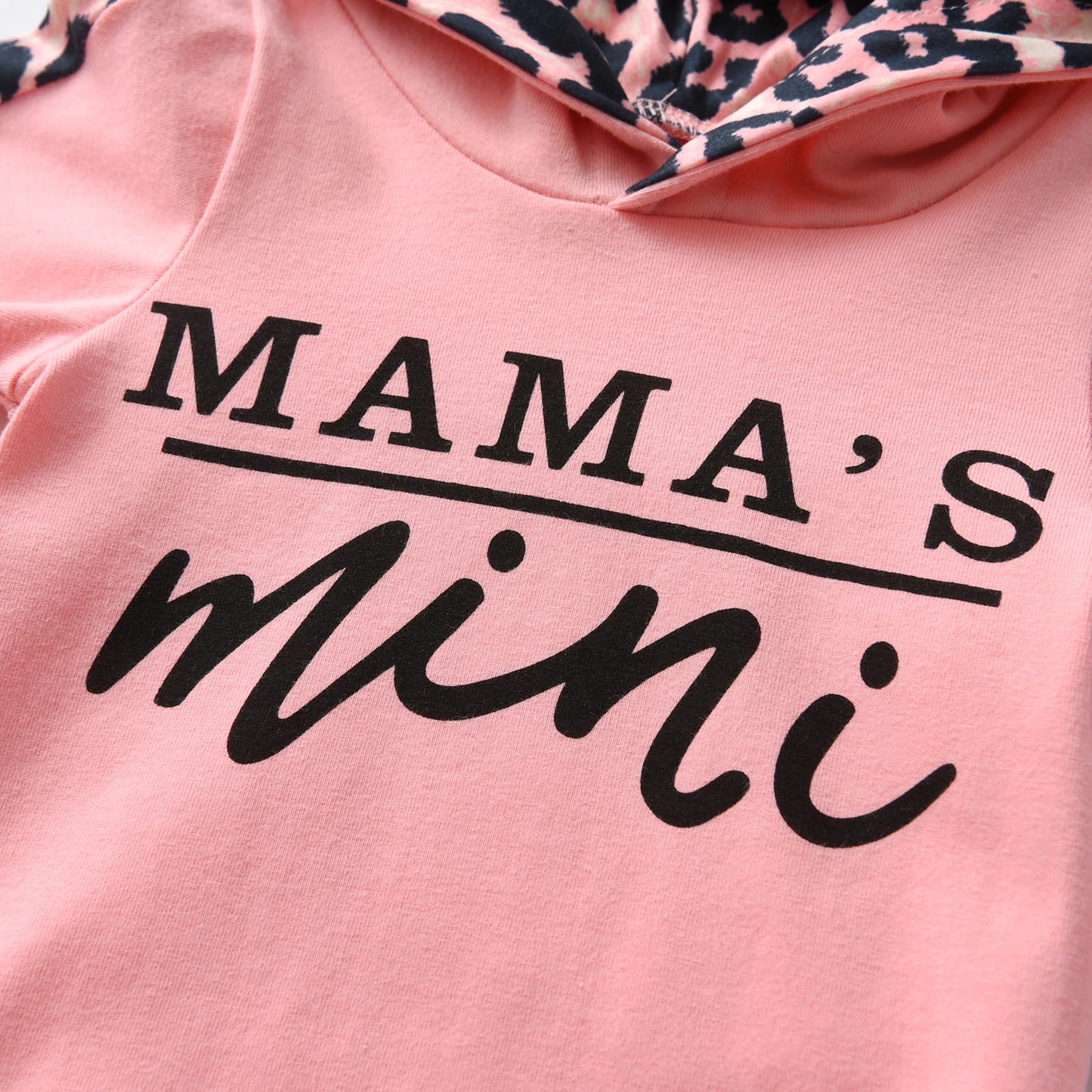 Baby Long Sleeve Hooded Pullover Pants Outfits Set