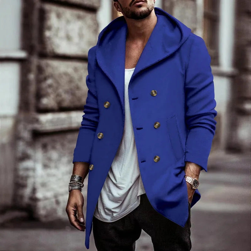 Men's Retro Commuter Single Breasted Lapel Jacket