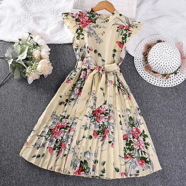 Girls Sleeveless Fashion Elegant Little Princess Dress