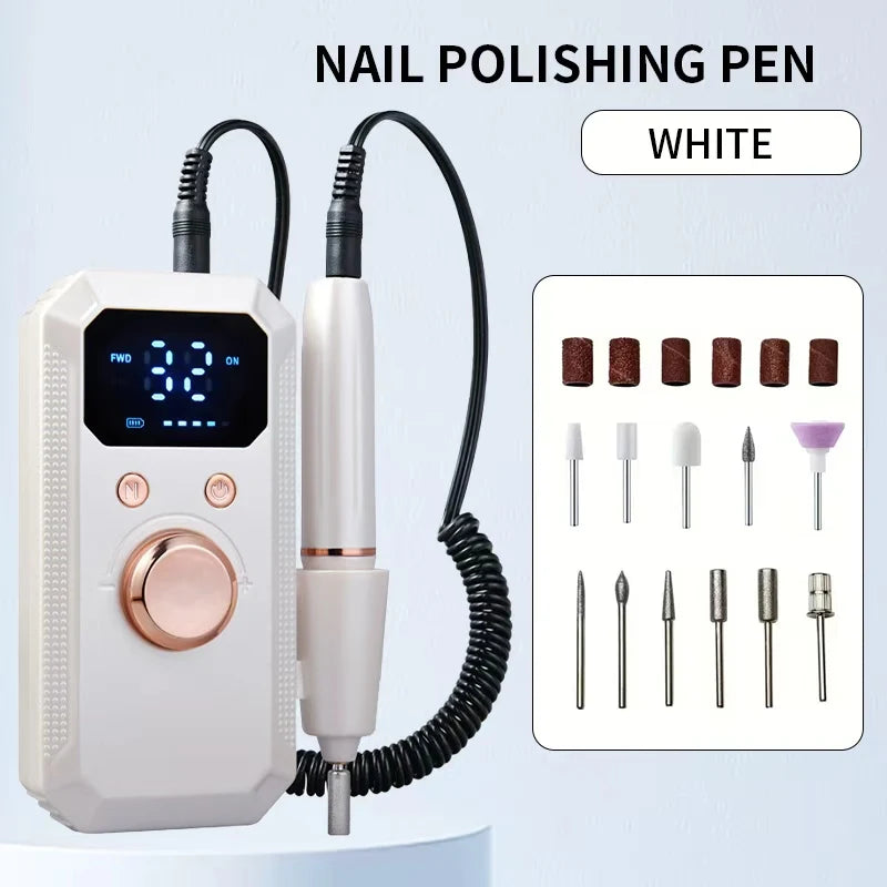 Rechargeable Electric Nail Filer Cordless Filer