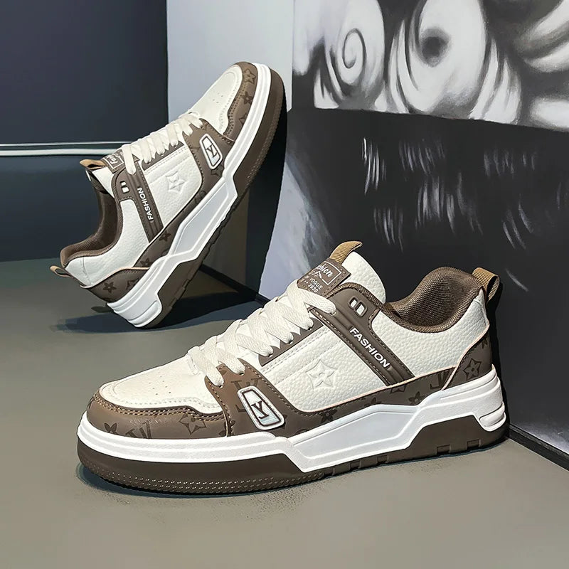 Men's Street Style Skateboard Comfortable Platform Sneakers