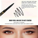 Long Lasting Waterproof Black Eyeliner Pencil