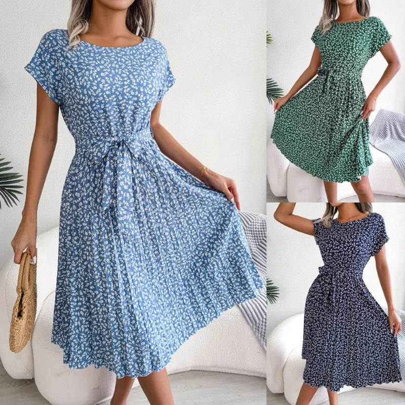 Women's Short Sleeve Summer Dress