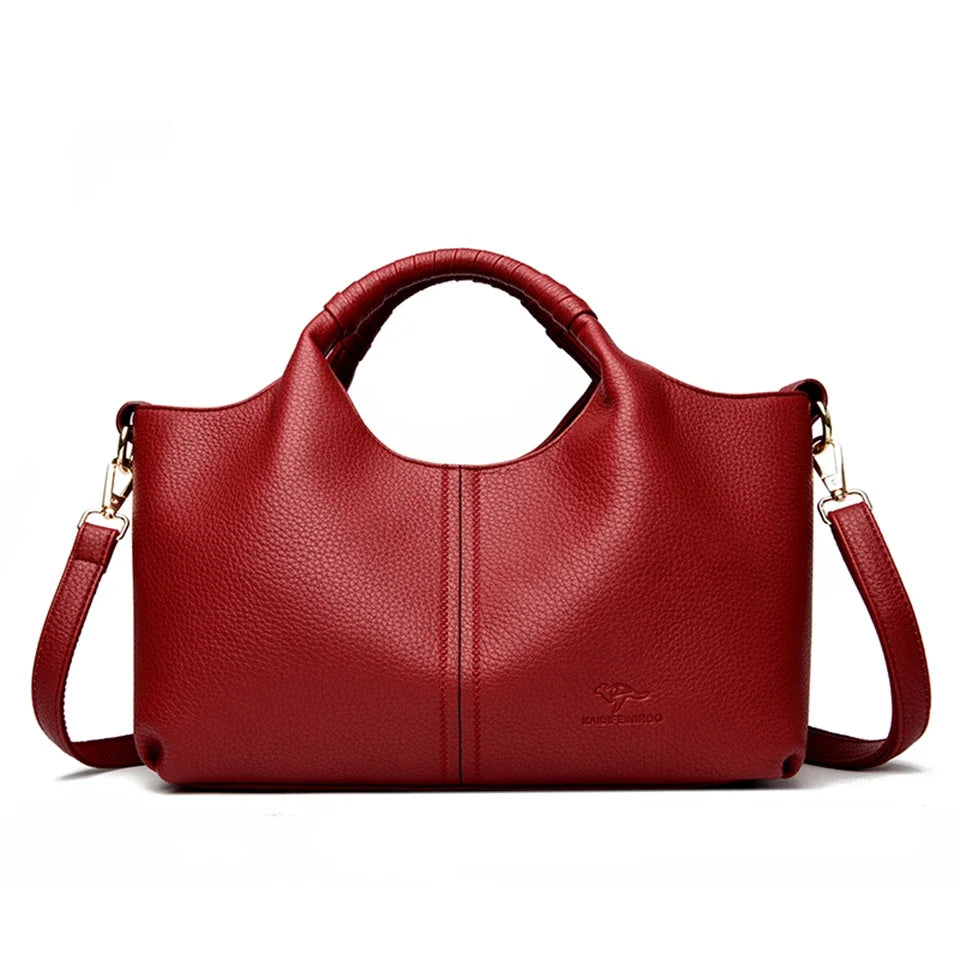 Women's High-Quality Soft Leather Shoulder Bag