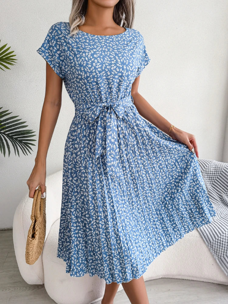 Women's Short Sleeve Summer Dress