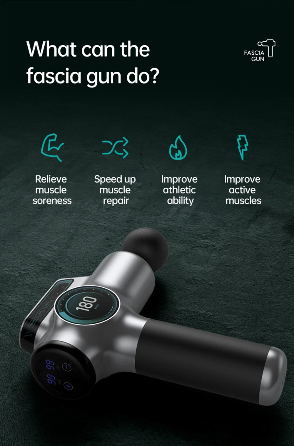 Professional Muscle Neck Back Massager Gun