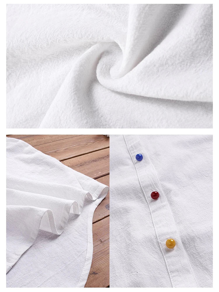 Women's Button Down Round Neck Shirt Blouse