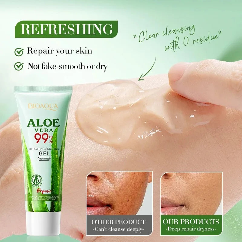 Face Body Moisturizing Hydrating Aloe Vera Gel