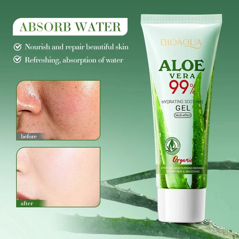 Face Body Moisturizing Hydrating Aloe Vera Gel