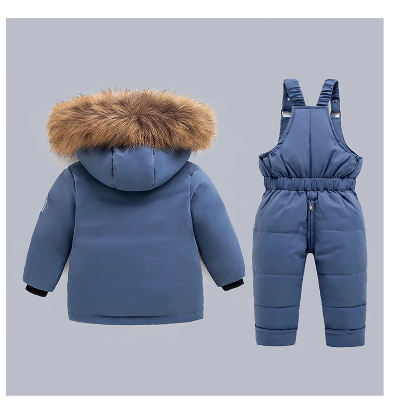 Kids' 2Pcs Baby Toddler Jacket Jumpsuit Set